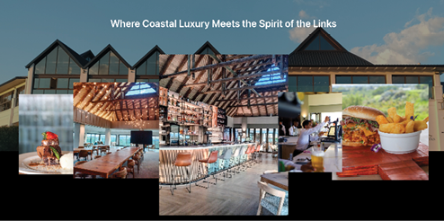 A restaurant with a large dining table and chairs. AI generated content