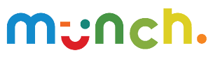 A logo for a company called Munch. AI generated content
