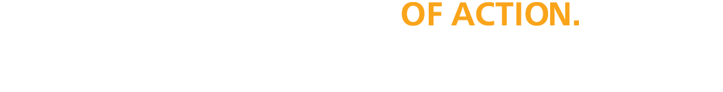 WE ARE PEOPLE OF ACTION.